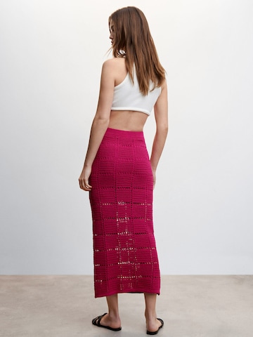 MANGO Rok 'Greta' in Roze