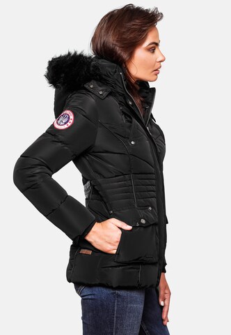 Veste d’hiver 'Vanilla' MARIKOO en noir