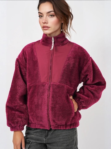 Veste en polaire Bigdart en violet