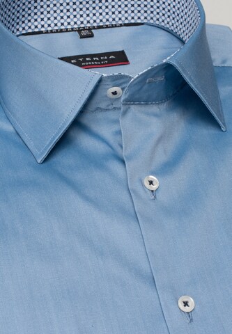 ETERNA Regular fit Business Shirt in Blue