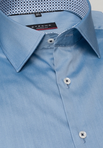 ETERNA Regular fit Business Shirt in Blue