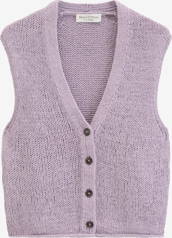 Marc O'Polo Knit cardigan in Purple: front