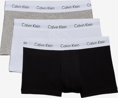 Calvin Klein Underwear Bokserki w kolorze jasnoszary / nakrapiany szary / czarny / białym, Podgląd produktu