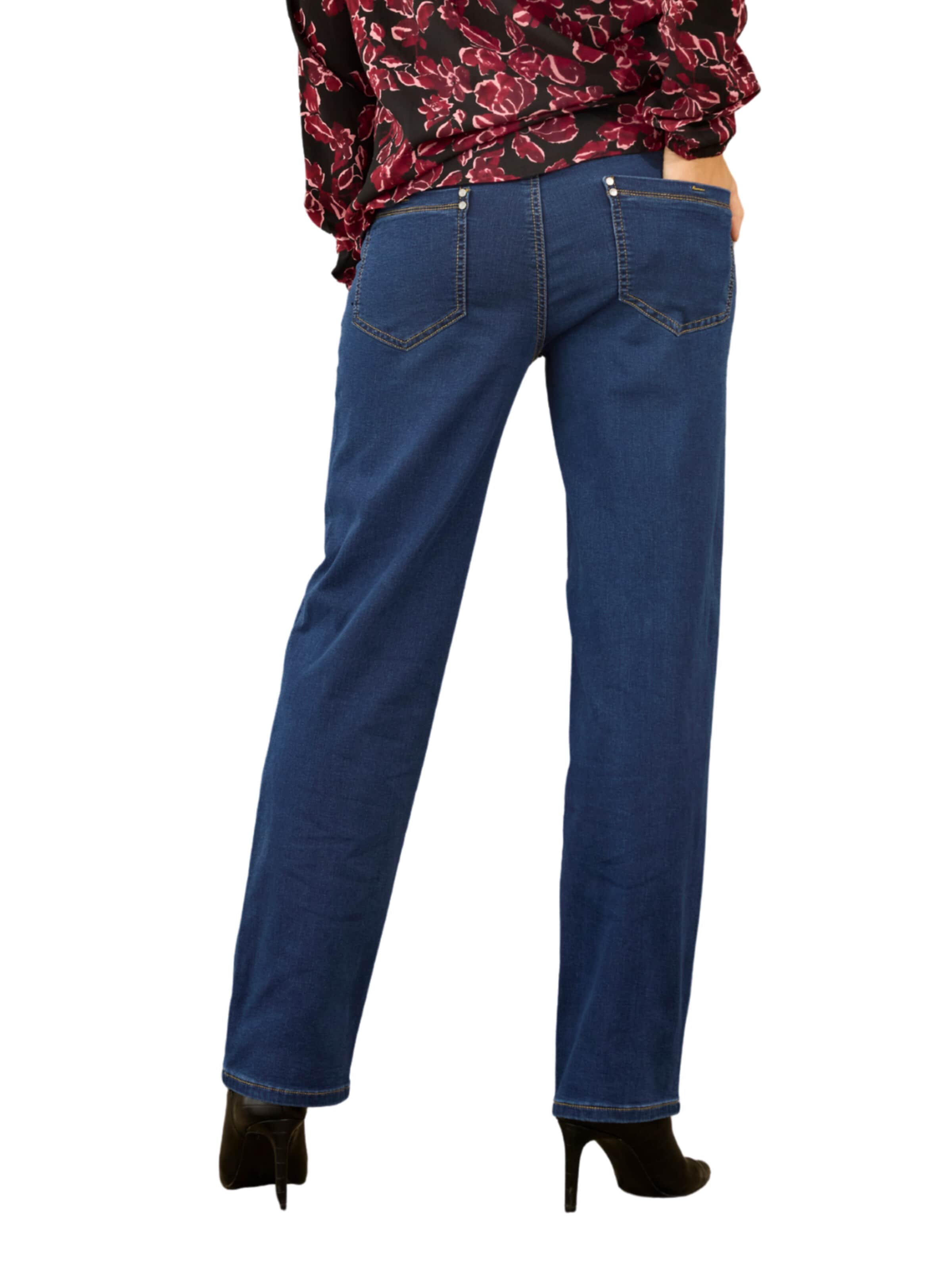 ze-ze Regular Pants 'Ruby 026' in Blue