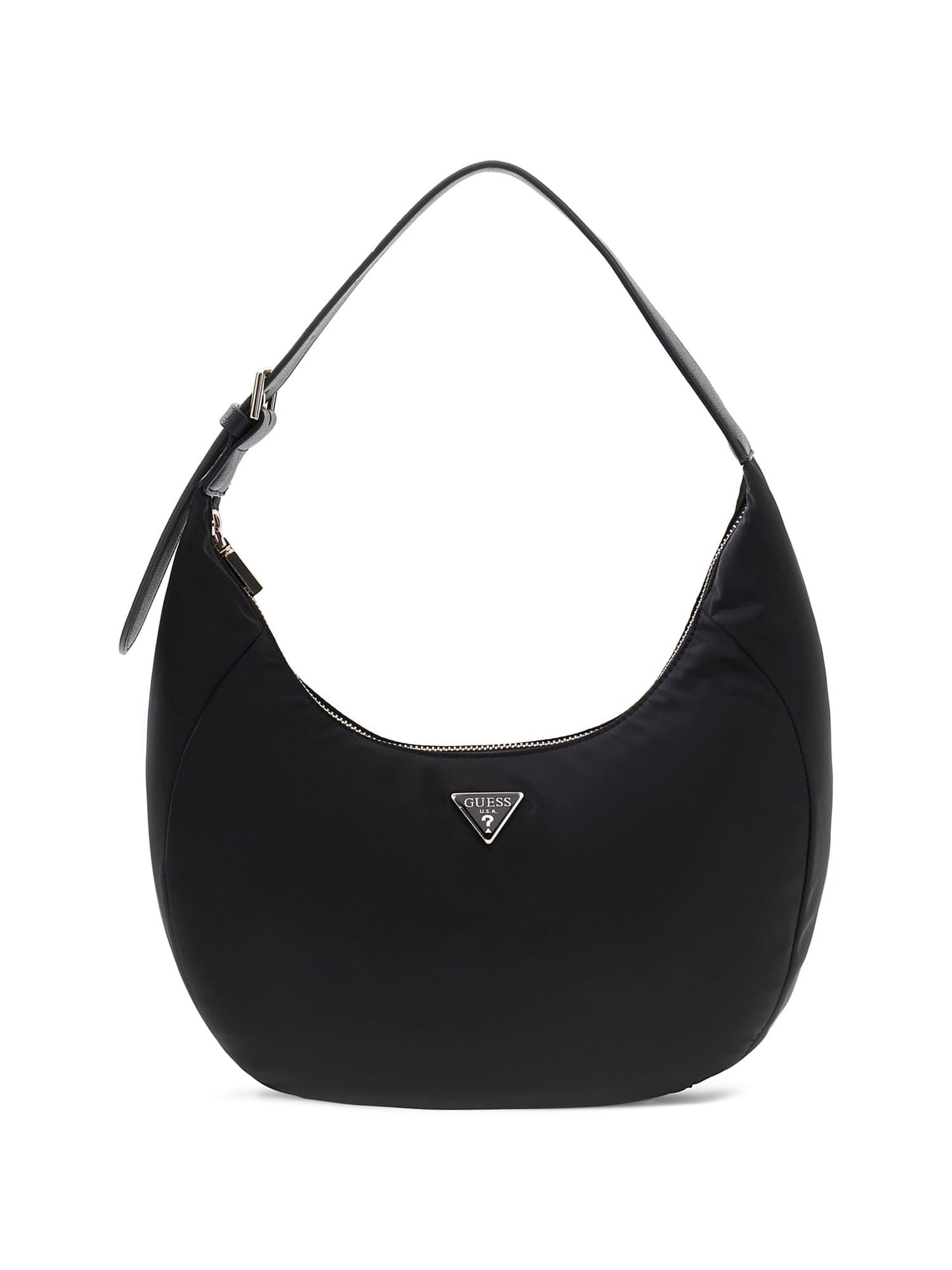GUESS Schultertasche 'Gemma' in Schwarz: Vorderseite