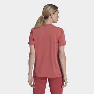 ADIDAS SPORTSWEAR Functioneel shirt 'Train Icons' in Rood