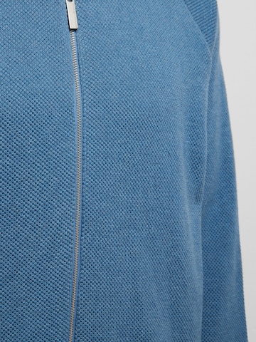 KnowledgeCotton Apparel Strickjacke (GOTS) in Blau