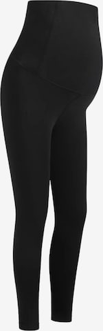 cfab (formerly creamy fabrics) - Leggings 'Seamless Umstandsleggings mit hohem Bund' en negro: frente