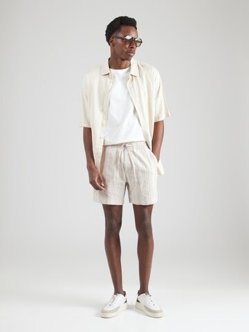 Abercrombie & Fitch Regular Broek in Bruin