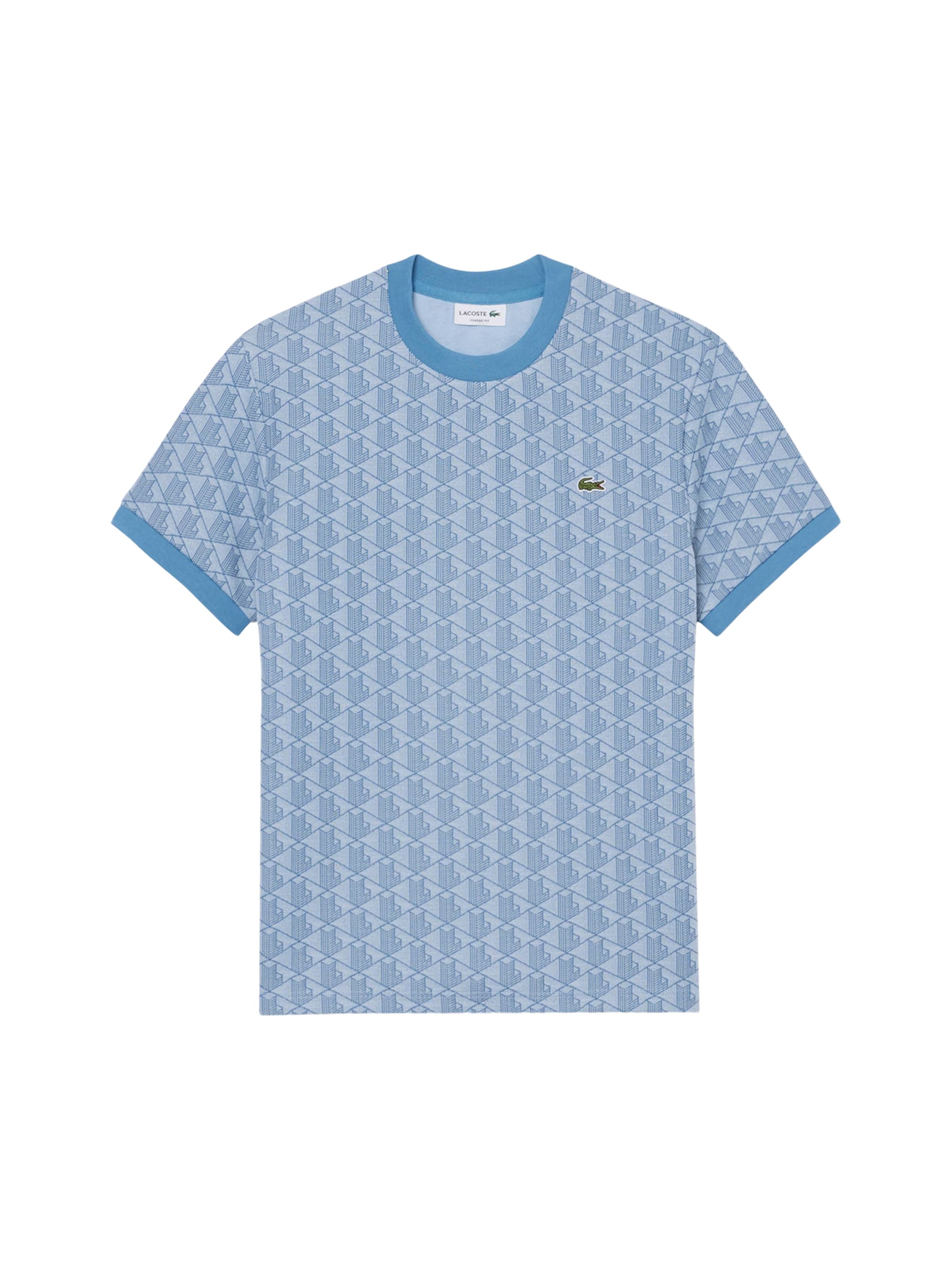 LACOSTE - Camisa em azul: frente