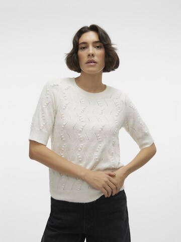 Pull-over VERO MODA en blanc