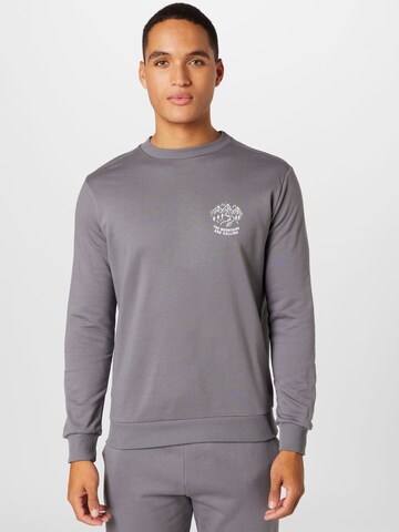 WESTMARK LONDON Sweatshirt 'Line Call' in Grau: predná strana