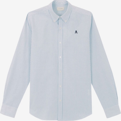 Marškiniai 'New Oxford' iš Scalpers, spalva – šviesiai mėlyna, Prekių apžvalga