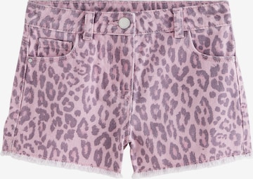 rožinė Next Standartinis Džinsai: priekis