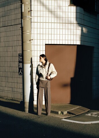 MANGO Between-Season Jacket 'Anne' in Beige