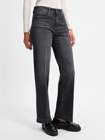 Wide leg Jeans di MAC in grigio: frontale