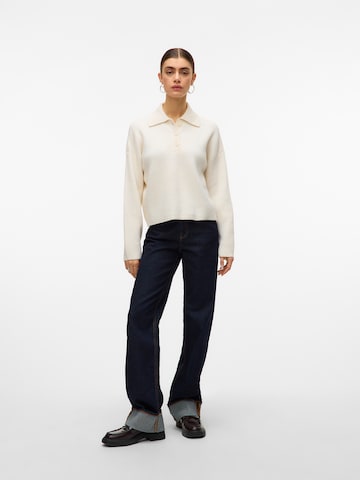 VERO MODA - Jersey 'VMLUNA' en beige