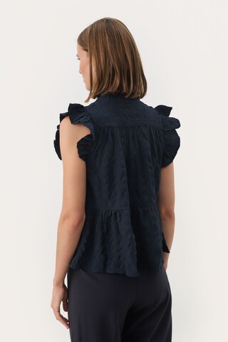 Part Two Bluse 'Gimaline' i blå