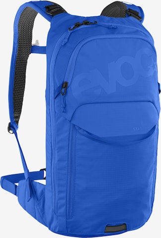 EVOC Rucksack 'STAGE 6 + HYDRATION BLADDER 2' in Blau: Vorderseite
