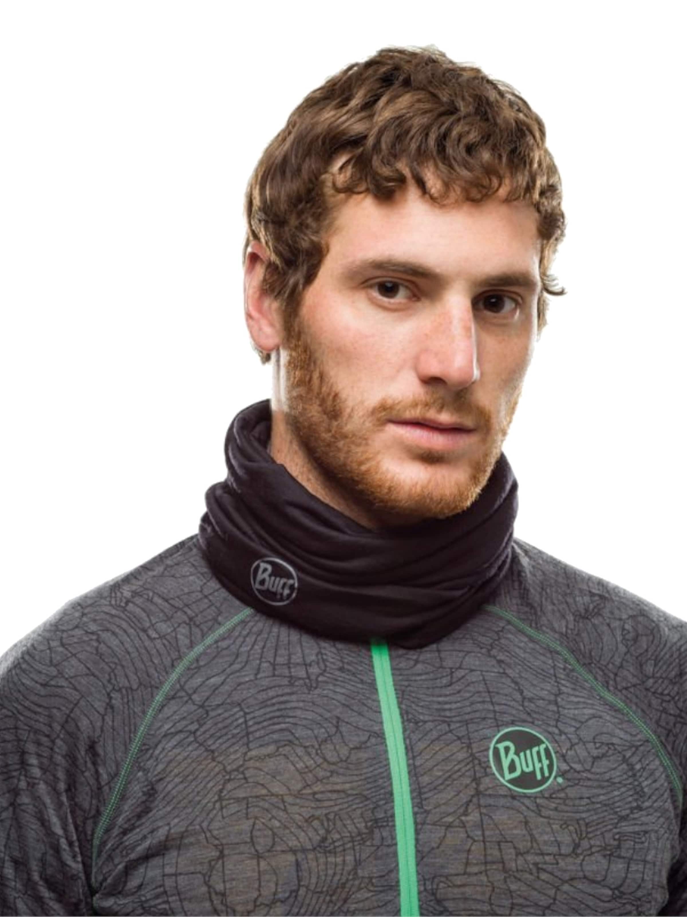 BUFF Sports scarf in Black: front