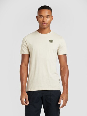 Tricou de la BLEND pe bej