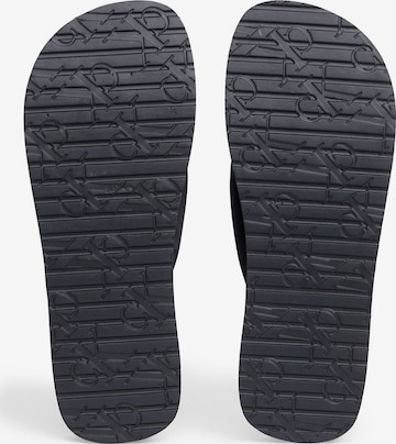 Sandales Calvin Klein Jeans en noir