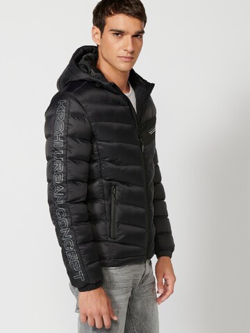 KOROSHI Winterjacke in Schwarz