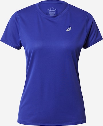 T-shirt fonctionnel ASICS en bleu : devant