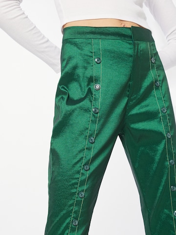 Bootcut Pantaloni 'Indie Elora' di Hosbjerg in verde