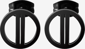 Akzent Earrings 'Martine, langlebig' in Black: front