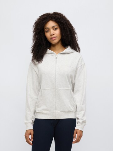 Giacca di felpa 'Essential' di TOMMY HILFIGER in grigio: frontale