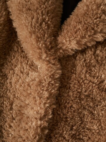 MANGO Winter Coat 'Eureka' in Brown