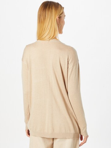 PULZ Jeans Knit Cardigan 'Sara' in Beige