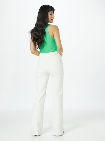 Twinset Flared Jeans in White