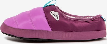 Pantoufle 'Classic Shades' Nuvola. en violet : devant