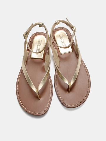 Infradito di Pull&Bear in oro