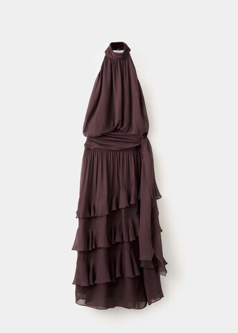 MANGO Kleid 'Glacier' in Braun