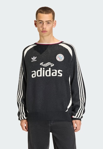 ADIDAS ORIGINALS Trui 'Adicolor Blokecore' in Zwart: voorkant