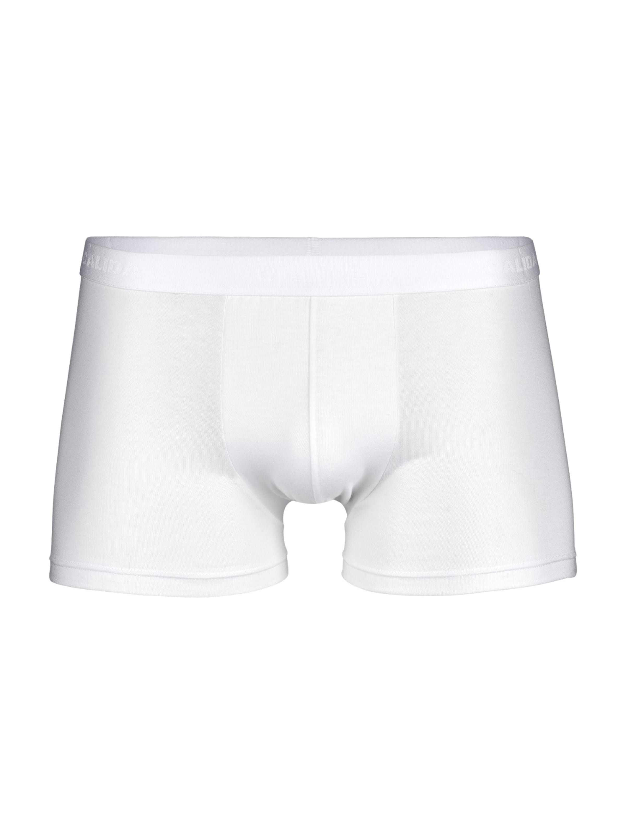 Boxers 'Evolution' CALIDA en blanc : devant