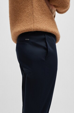 BOSS Regular Pantalon 'Tachinoa' in Blauw