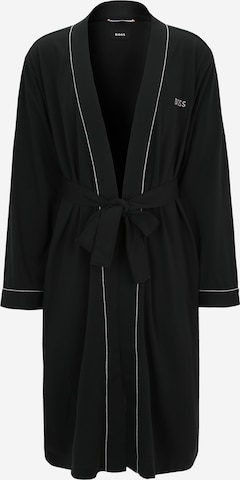 Accappatoio lungo 'Kimono' di BOSS Orange in nero: frontale