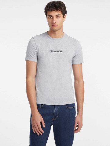 GUESS JEANS T-Shirt in Grau: Vorderseite