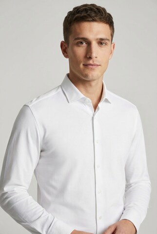 CINQUE Comfort Fit Businesshemd in Weiß