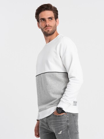 Sweat-shirt Ombre en gris