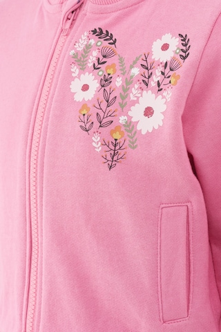 Giacca di felpa di happy girls in rosa