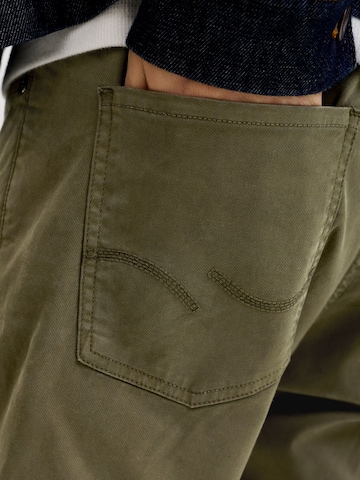 JACK & JONES regular Bukser 'JPSTClark Finn' i grøn