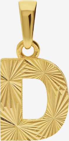 Lucardi Anhänger 'Klassisch' in Gold: Vorderseite