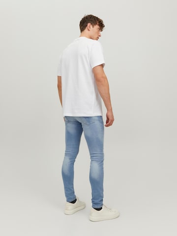 JACK & JONES Skinny Jeans 'JJILiam JJOriginal' in Blauw