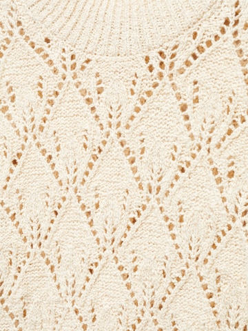 MANGO Trui 'PIQUI' in Beige