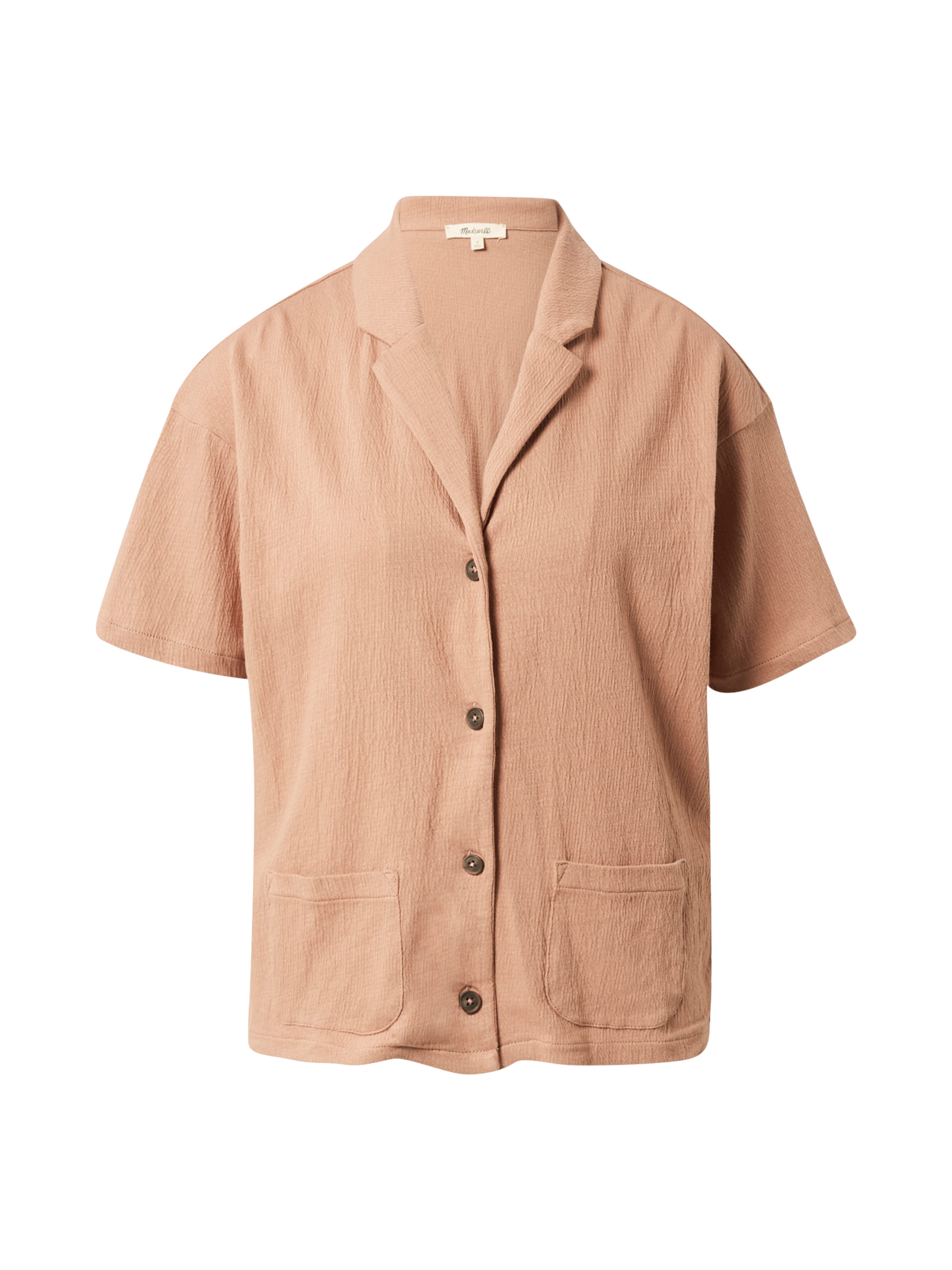 Madewell Blouse in Brown: front